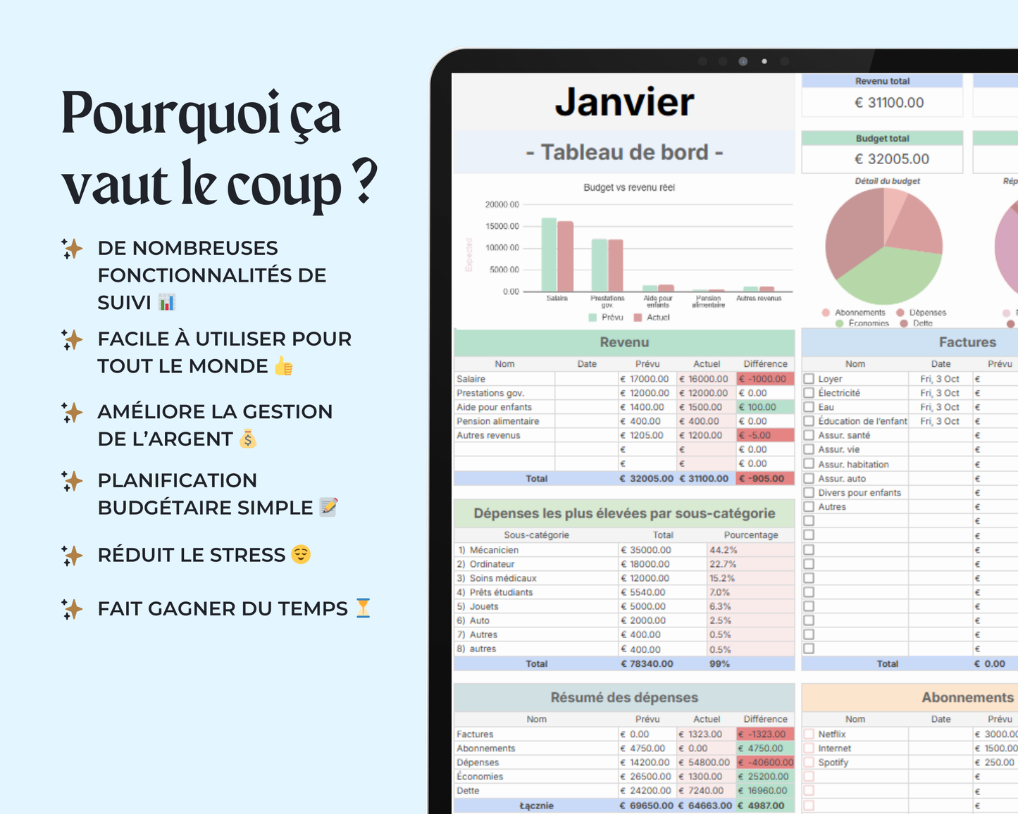 Planificateur Financier 360
