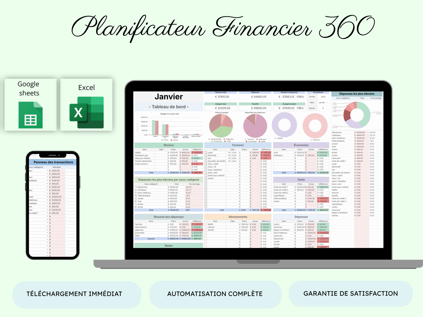 Planificateur Financier 360