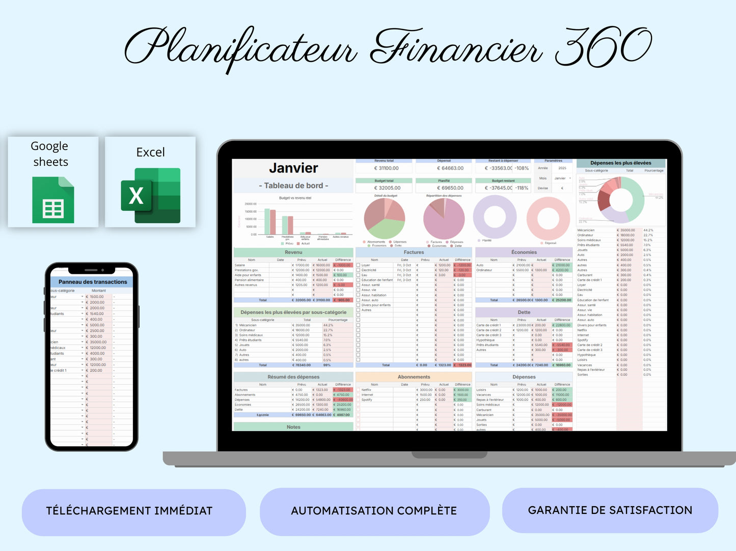 Planificateur Financier 360